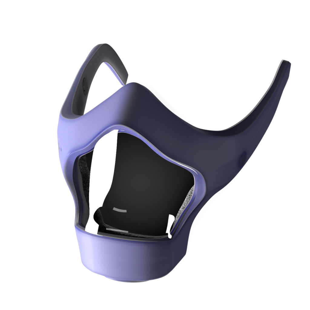 GLASK - Smart face mask from sides
